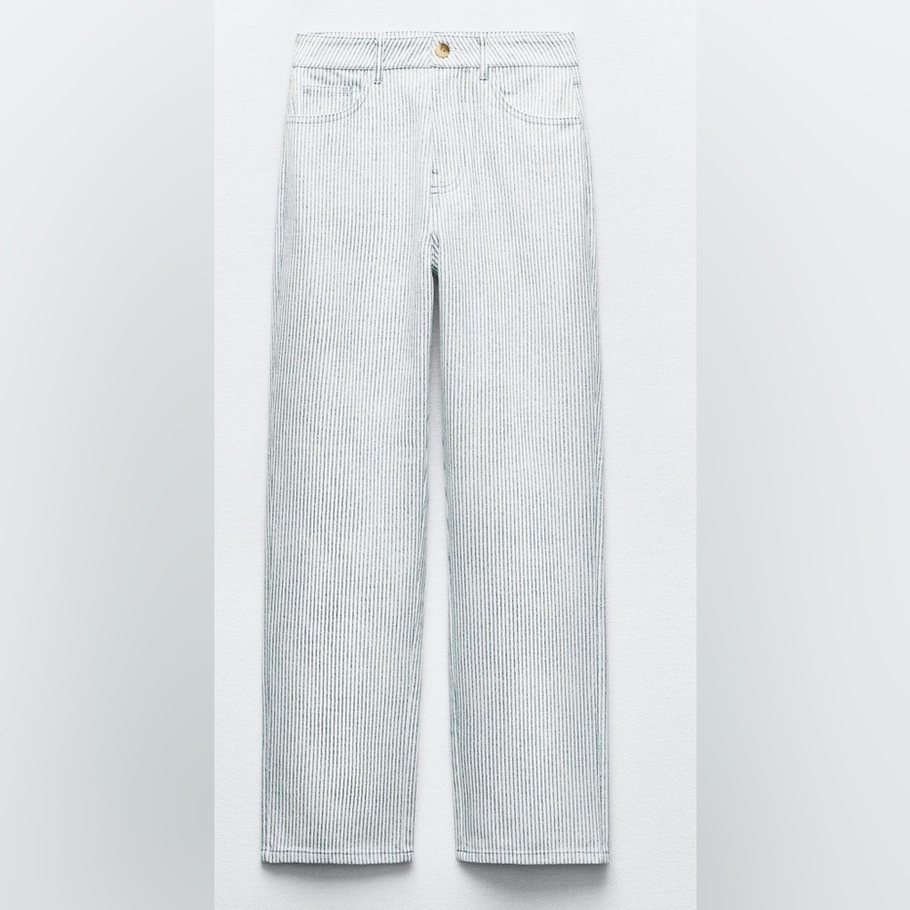 Zara Striped Jeans